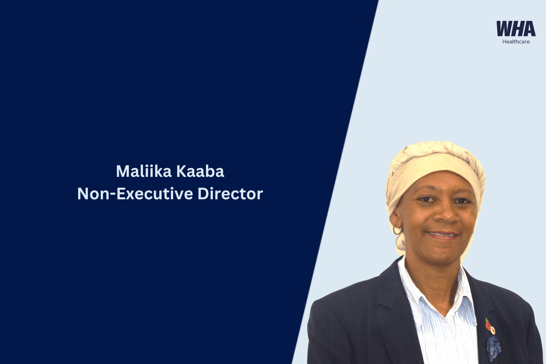 Board Of Directors 6 Maliika Kaaba - Wha Healthcare