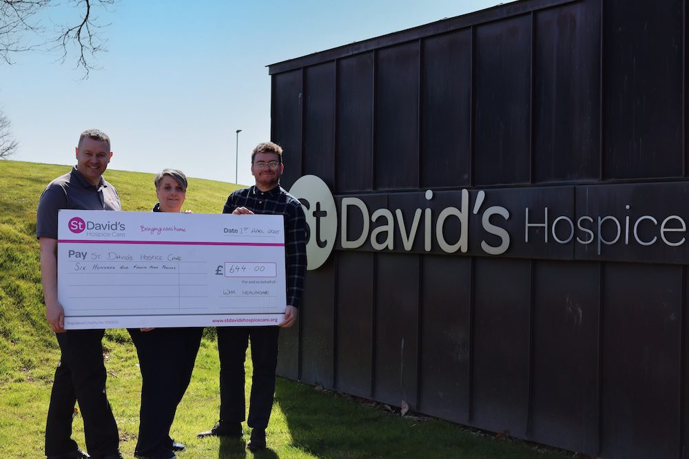 Charity And Community 1 St David'S Hospice Care Donation