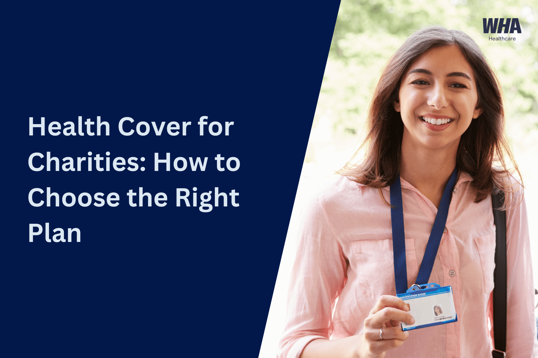 Health cover for charities